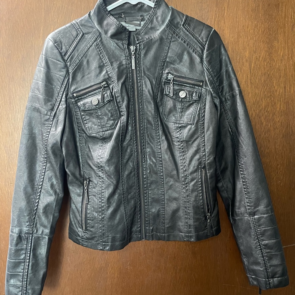 Faux Leather Jacket